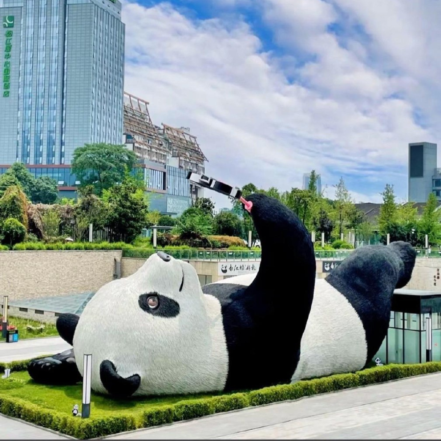 Gấu Trúc Ngưỡng Thiên Oa